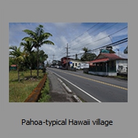 Pahoa-typical Hawaii village 